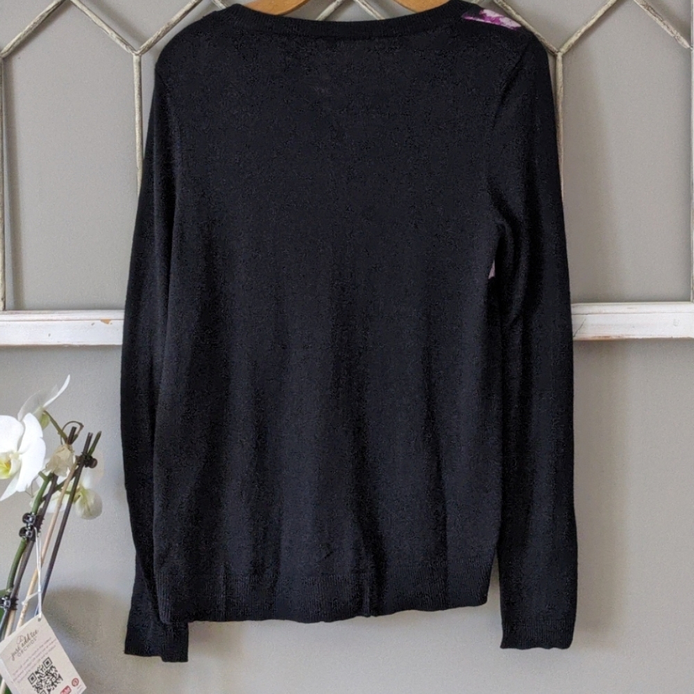 Anthropologie Moth Rose Snapshot Pullover Sweater - Picture 3 of 8